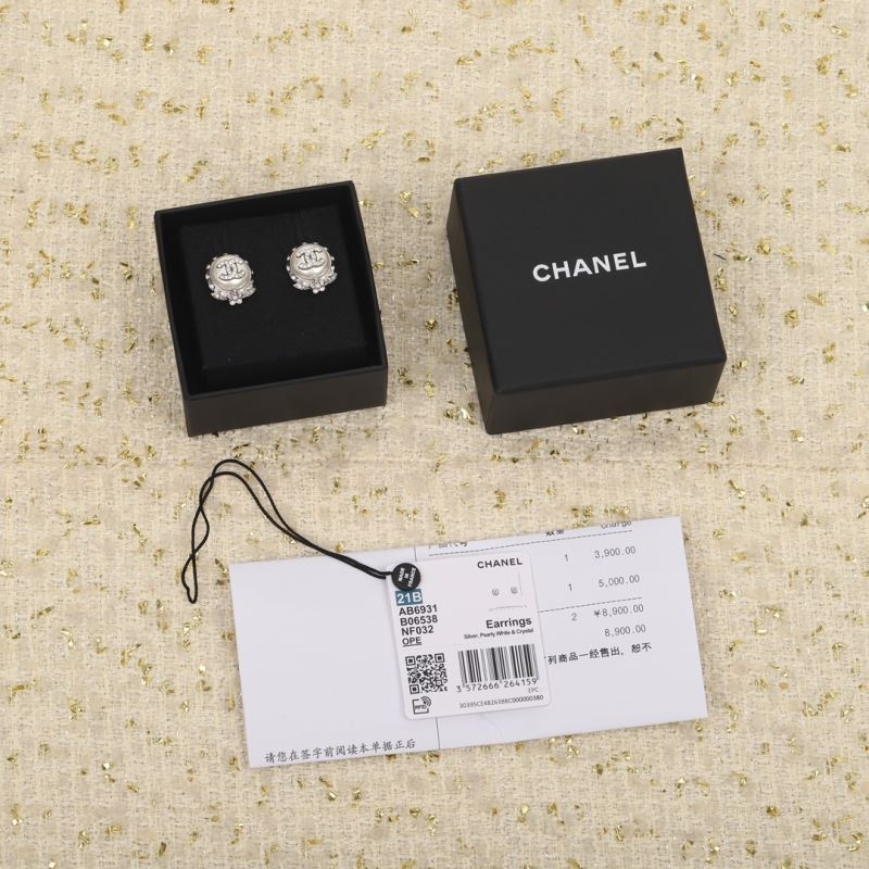 Ch*el earrings